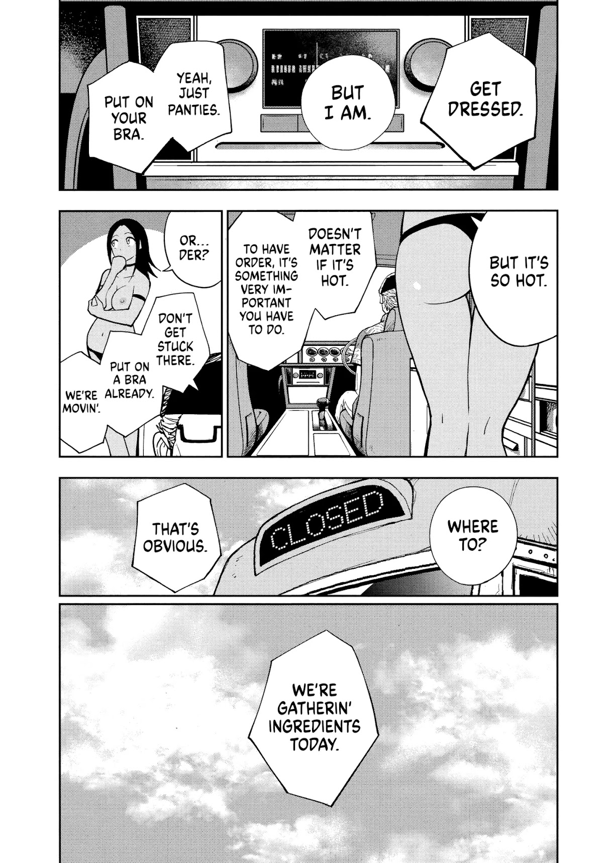 Crazy Food Truck Chapter 2 page 10 - Chapter 2: Squid Hunter