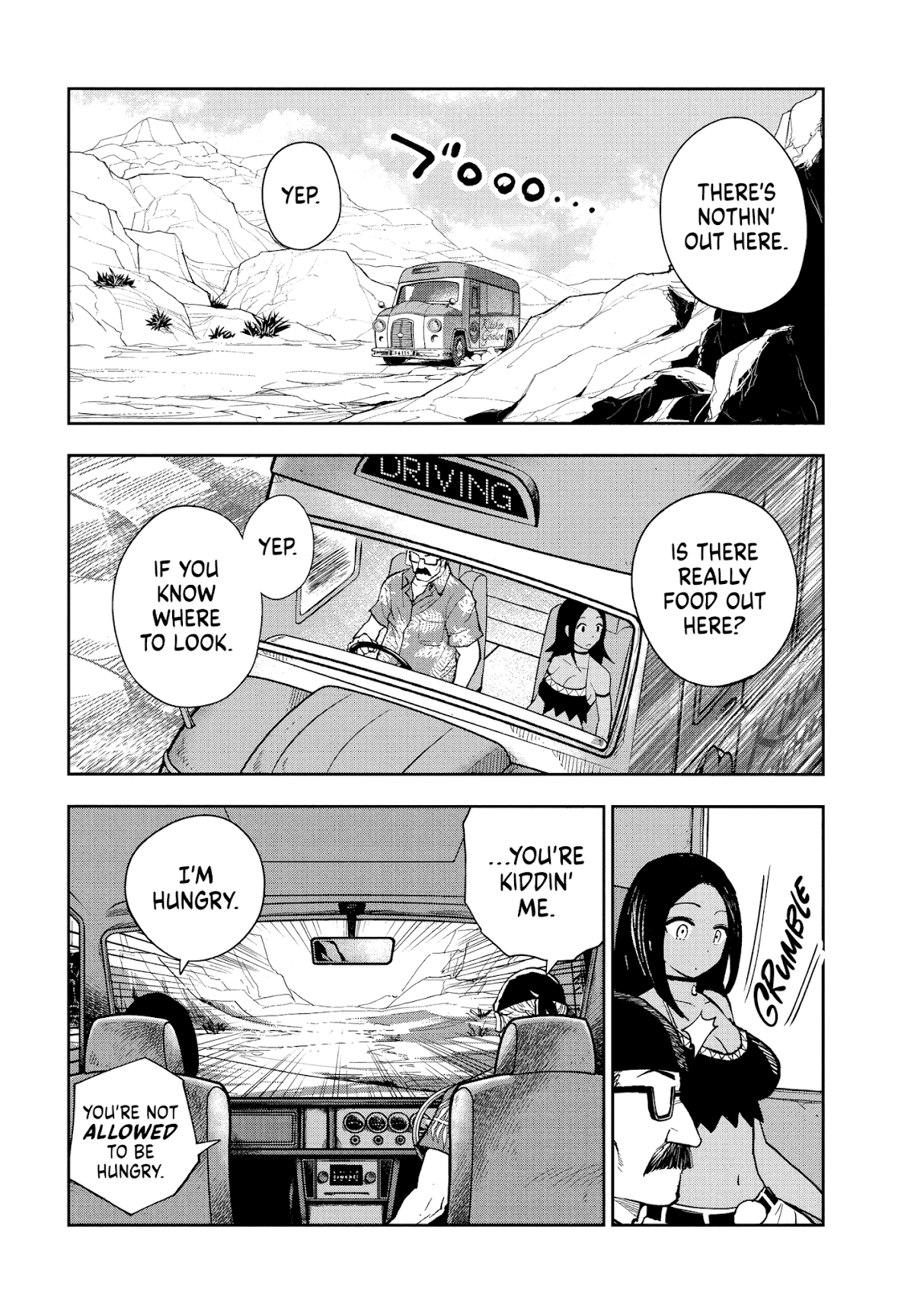 Crazy Food Truck Chapter 2 page 13 - Chapter 2: Squid Hunter