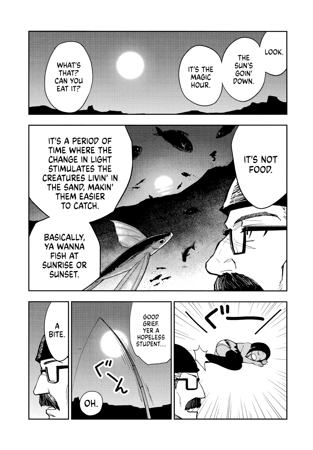 Crazy Food Truck Chapter 2 page 18 - Chapter 2: Squid Hunter