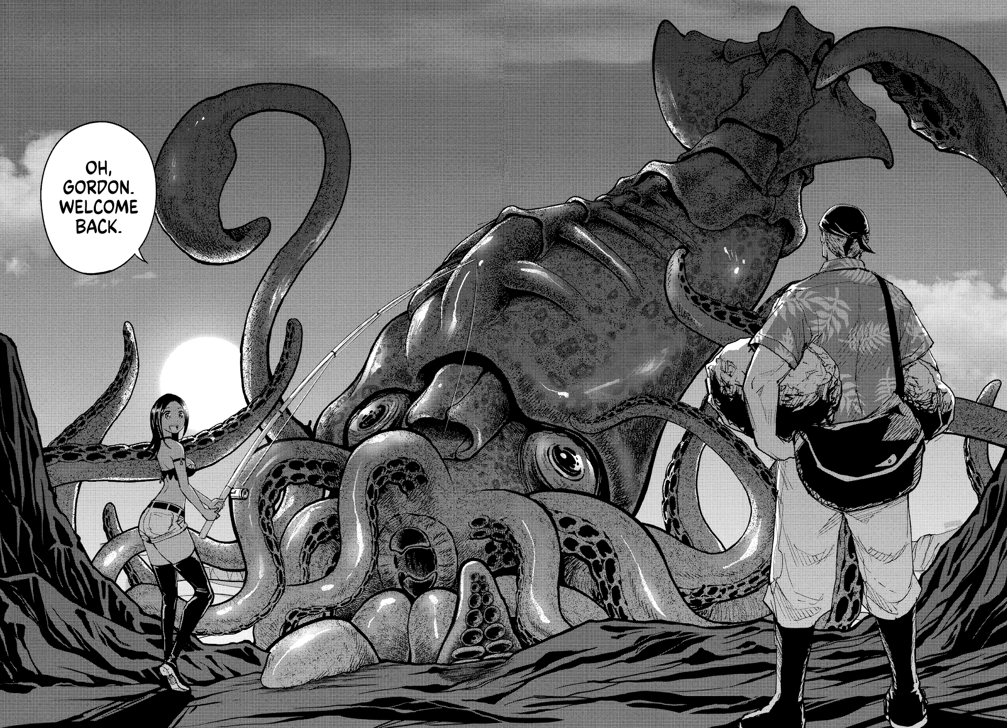 Crazy Food Truck Chapter 2 page 27 - Chapter 2: Squid Hunter