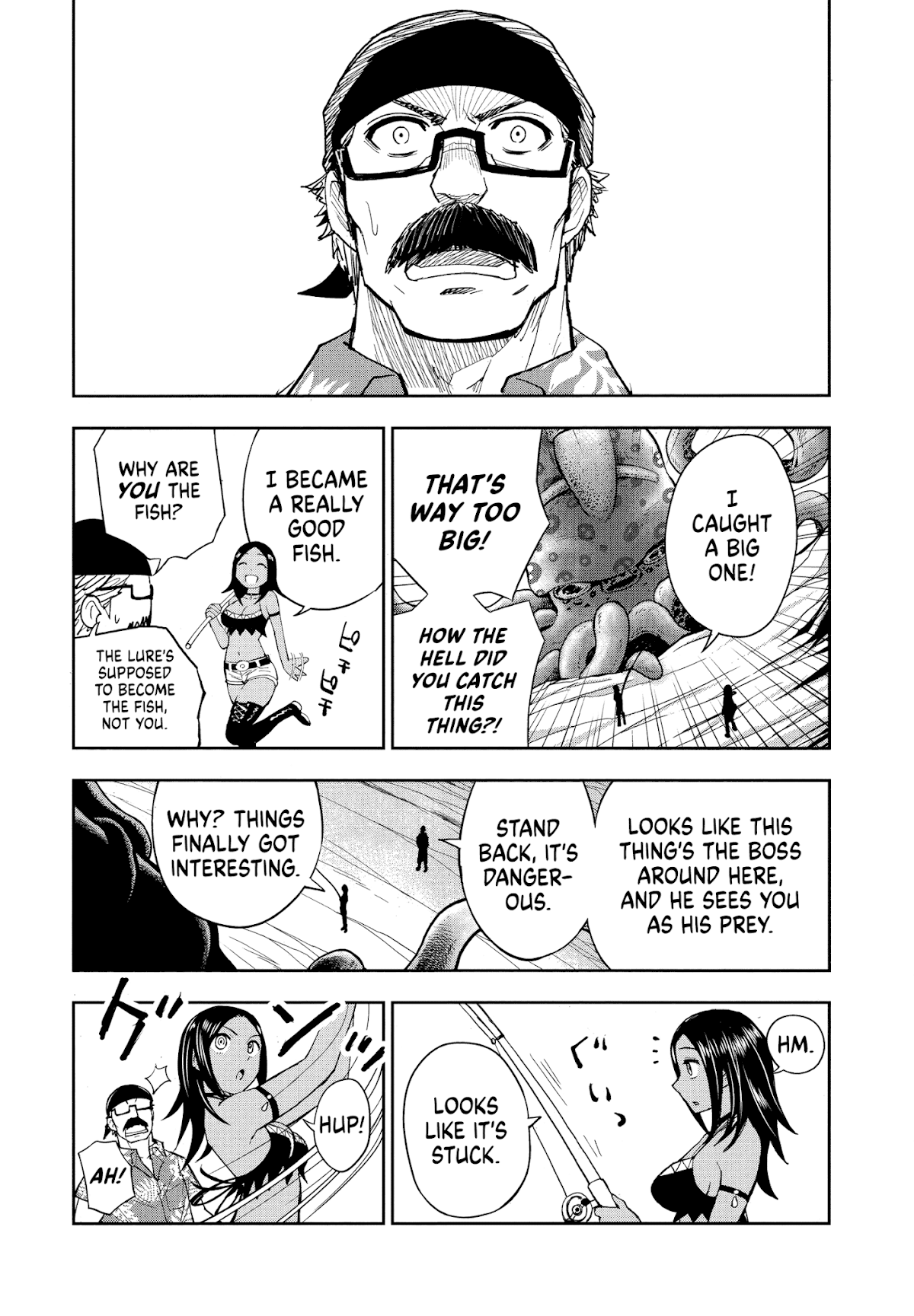 Crazy Food Truck Chapter 2 page 28 - Chapter 2: Squid Hunter