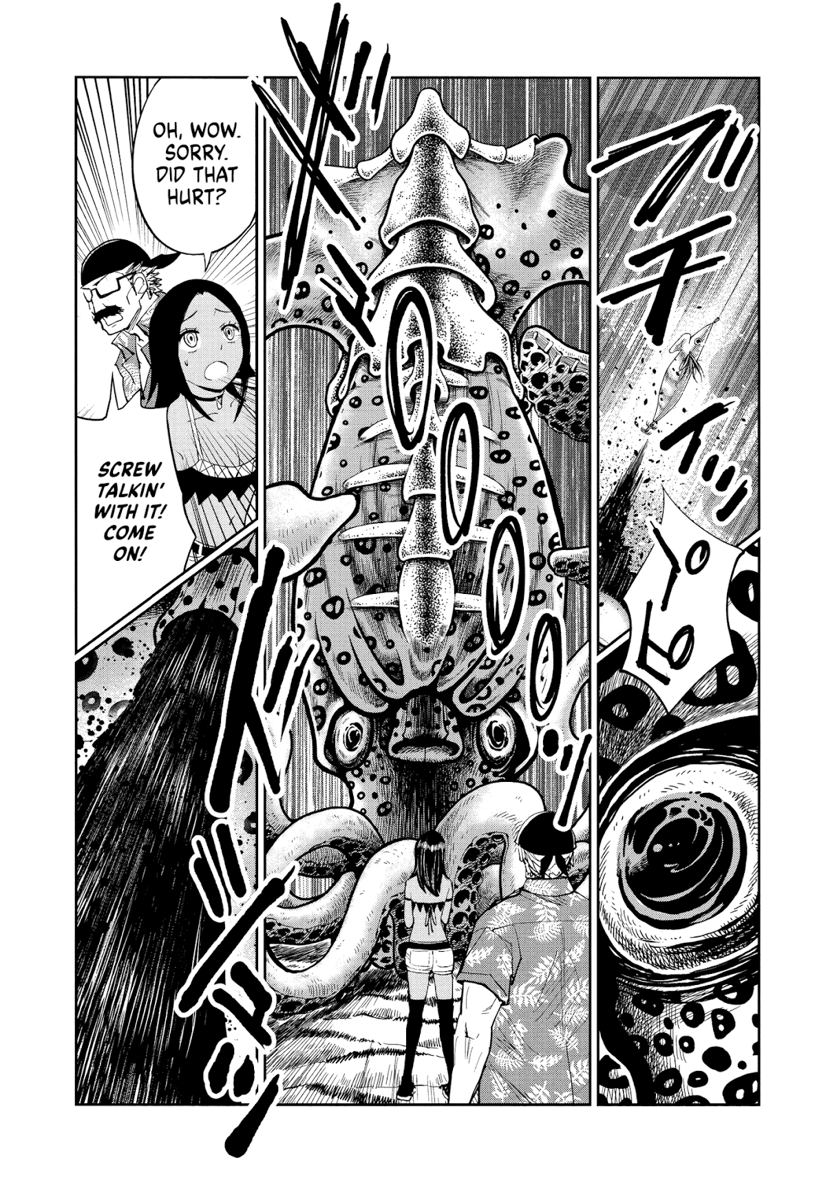 Crazy Food Truck Chapter 2 page 29 - Chapter 2: Squid Hunter