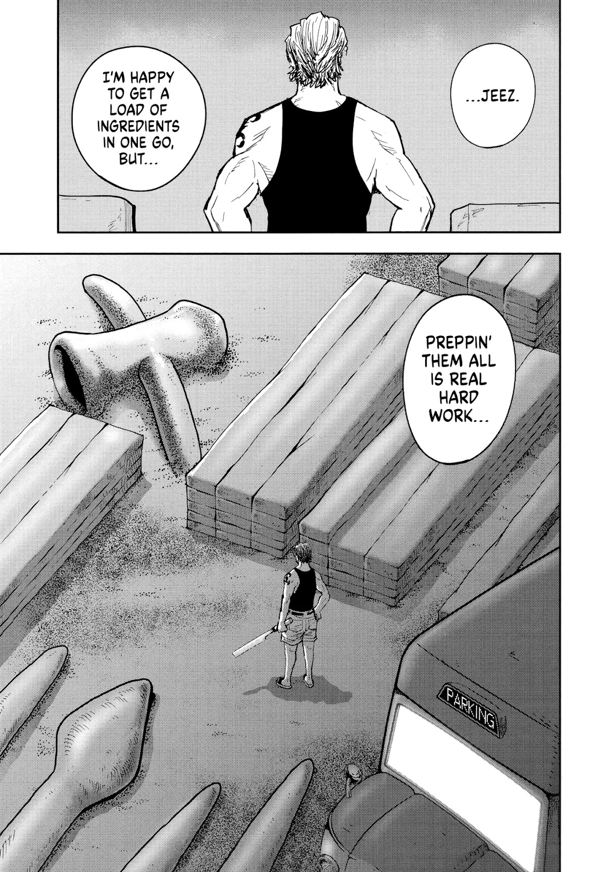 Crazy Food Truck Chapter 2 page 37 - Chapter 2: Squid Hunter