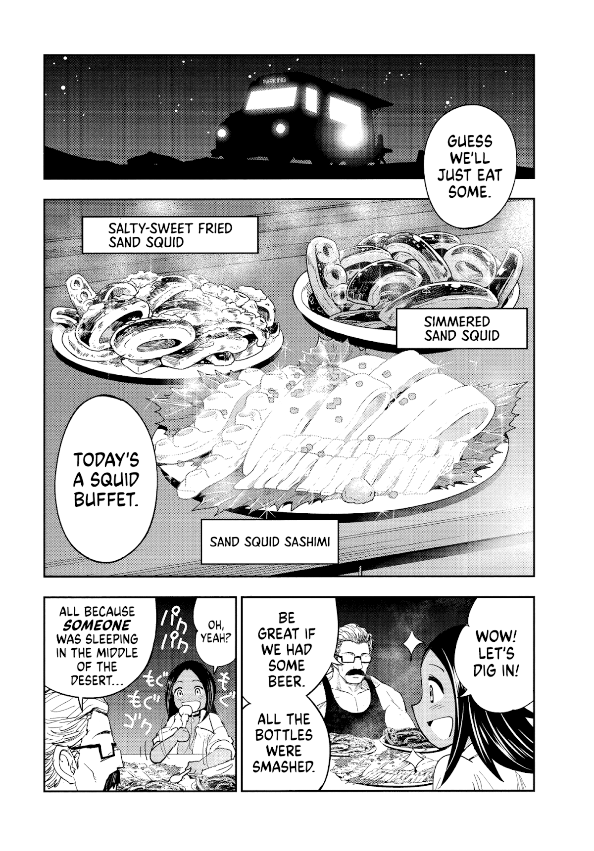 Crazy Food Truck Chapter 2 page 38 - Chapter 2: Squid Hunter
