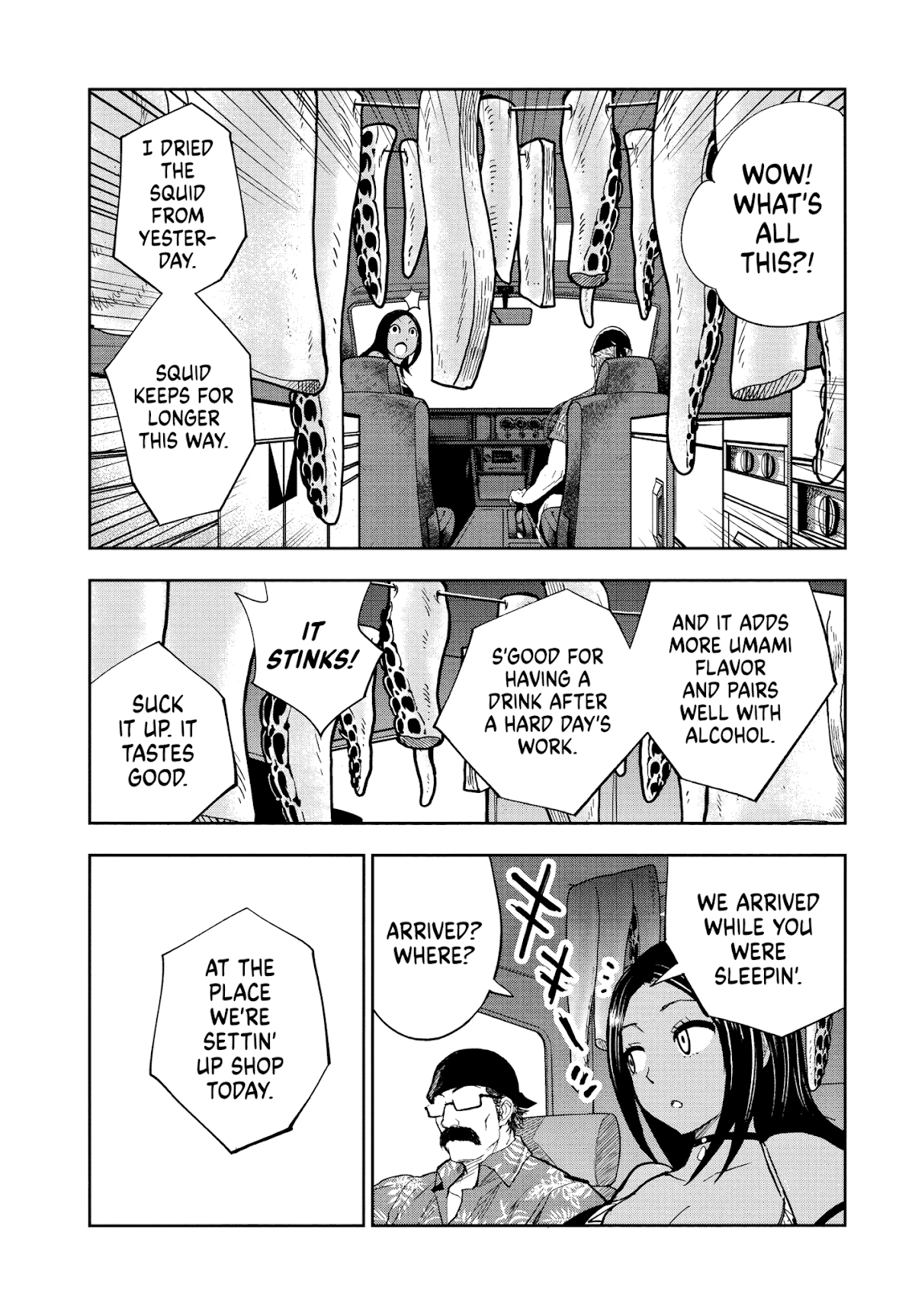 Crazy Food Truck Chapter 2 page 43 - Chapter 2: Squid Hunter