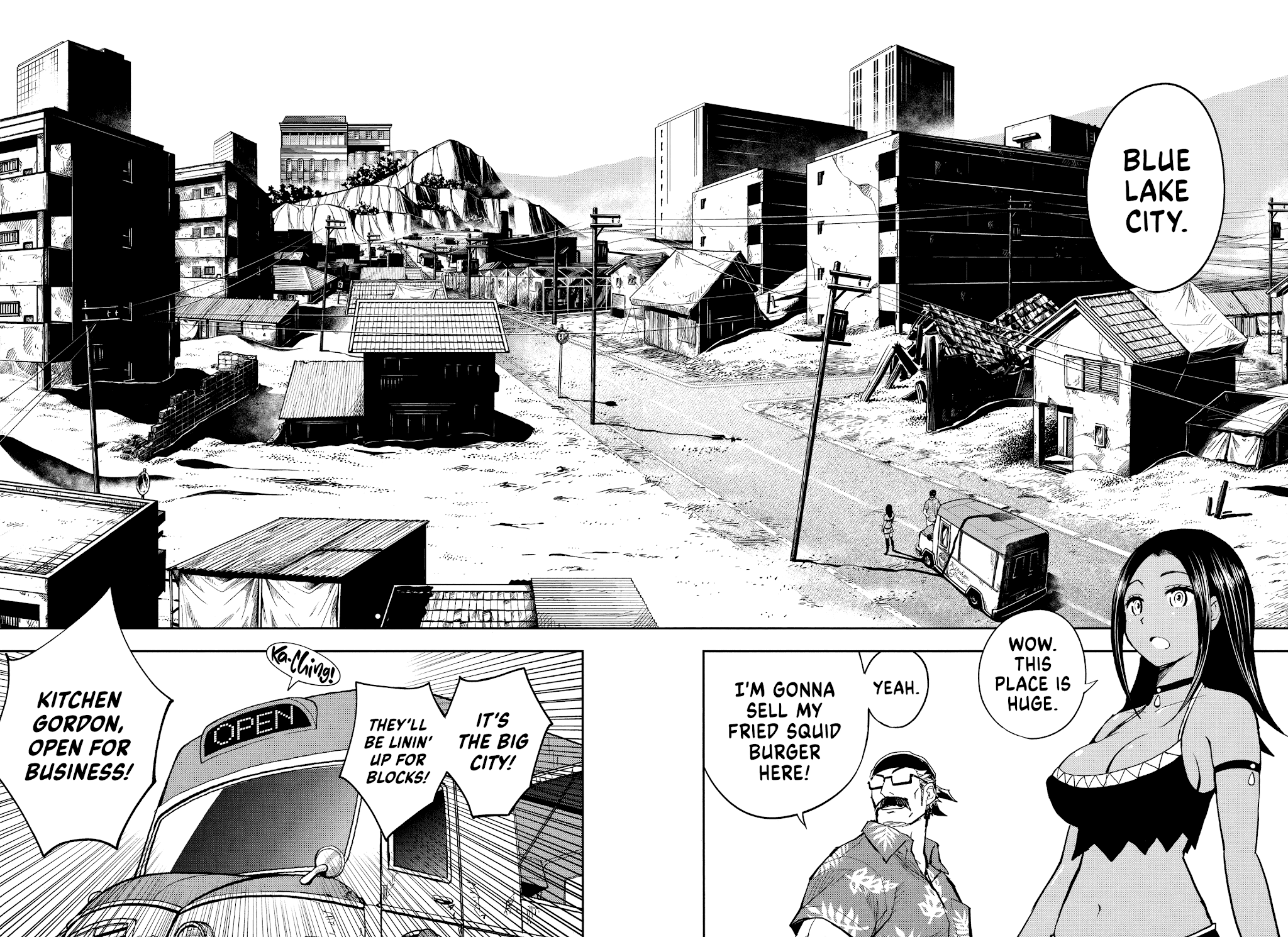 Crazy Food Truck Chapter 2 page 44 - Chapter 2: Squid Hunter