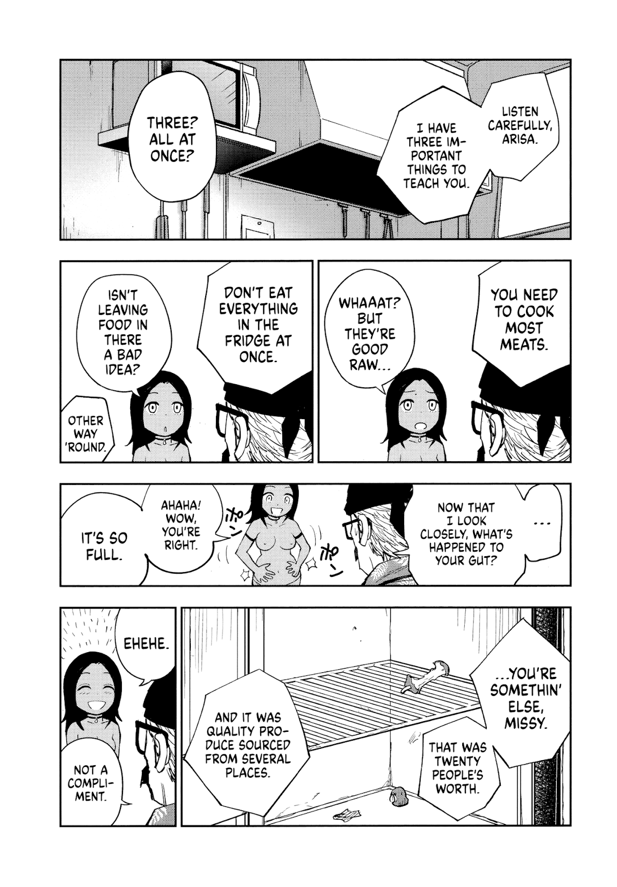 Crazy Food Truck Chapter 2 page 8 - Chapter 2: Squid Hunter