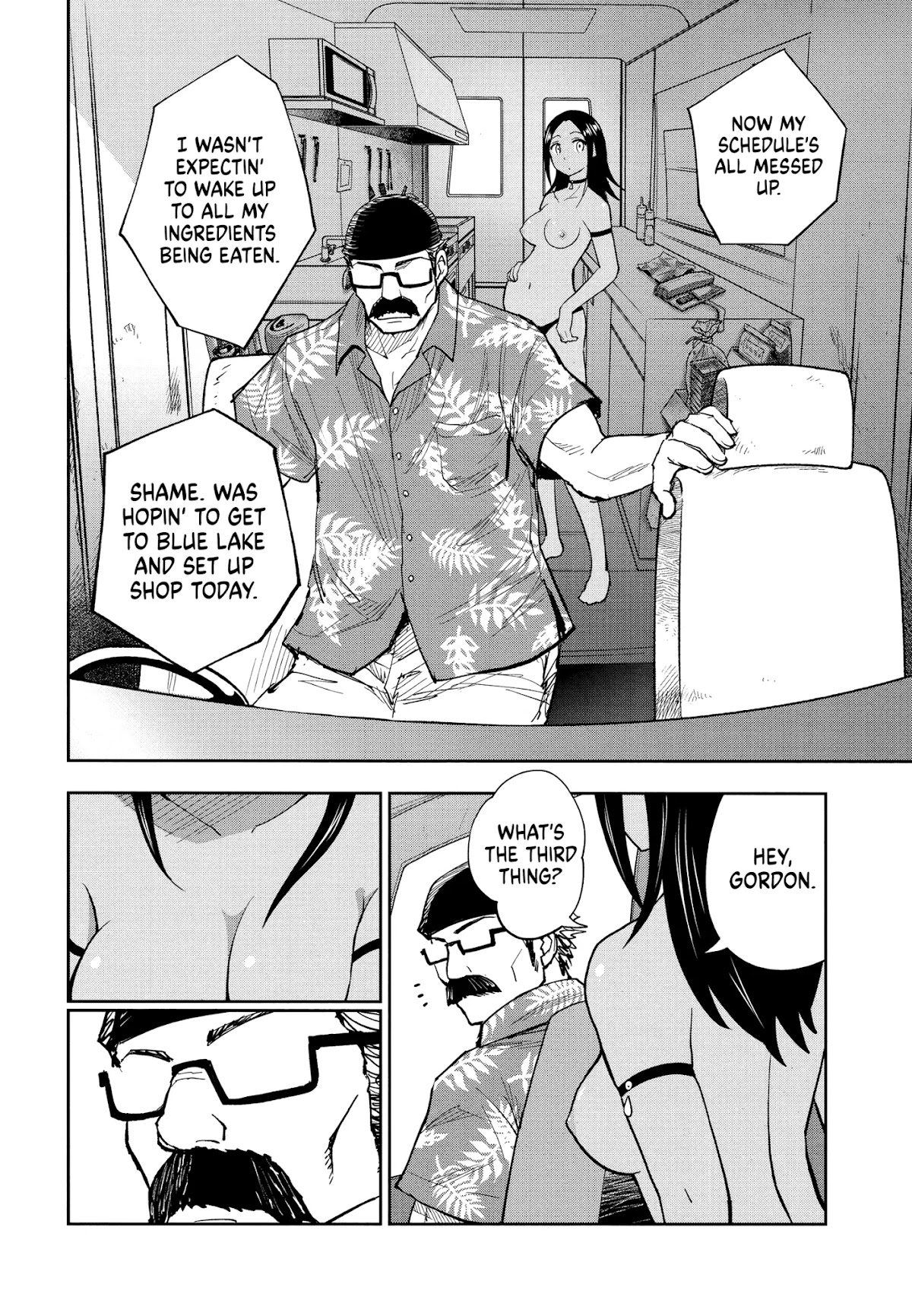 Crazy Food Truck Chapter 2 page 9 - Chapter 2: Squid Hunter