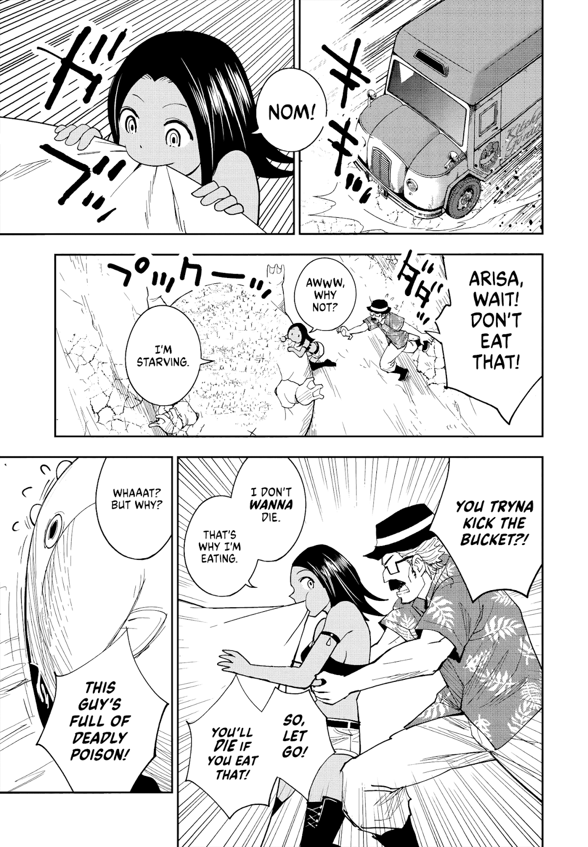 Crazy Food Truck Chapter 4 page 14 - Chapter 4: Ramen