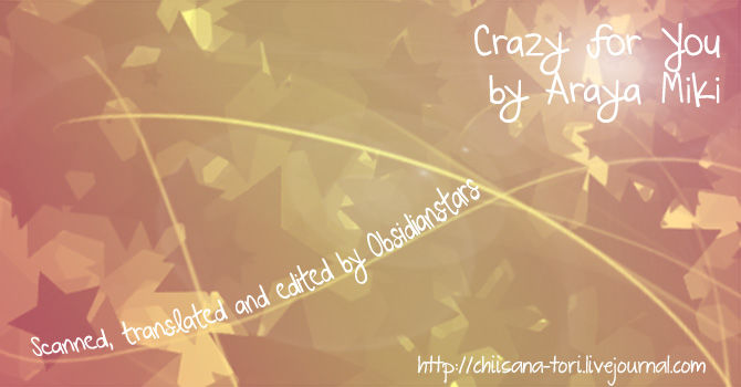 Crazy for You (ARAYA Miki) Chapter 4 page 1 - Chapter 4