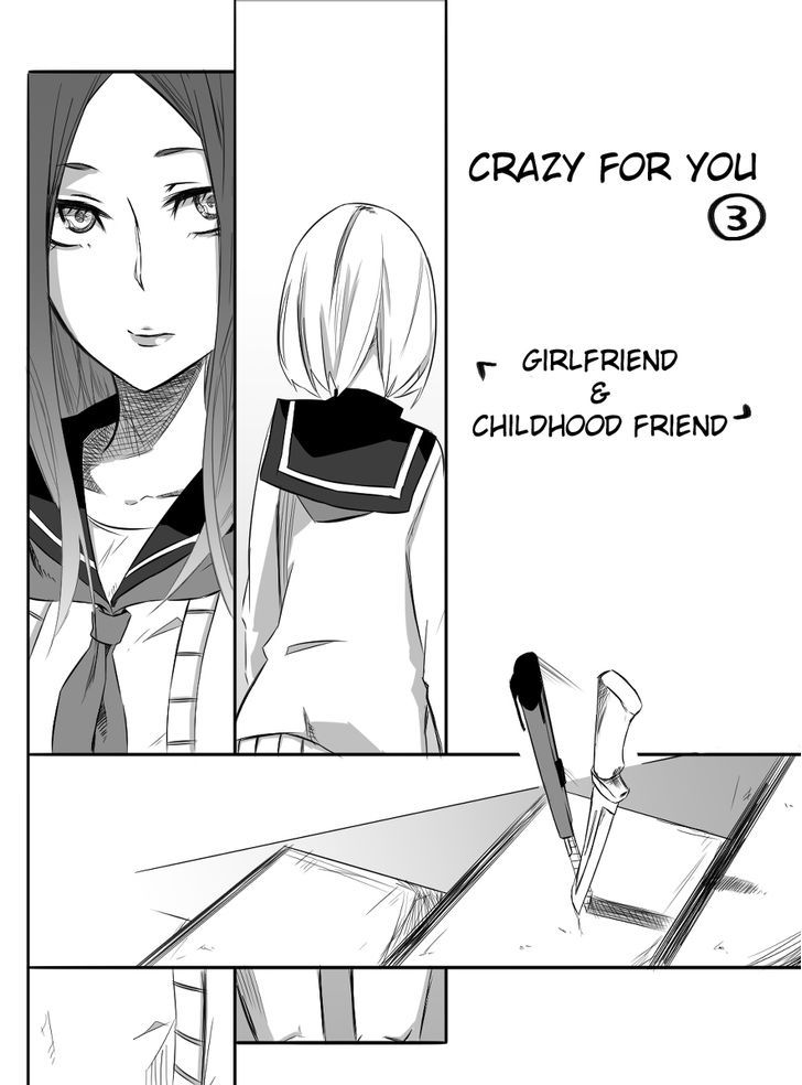 Crazy For You (Honnosioli) Chapter 3 page 2 - Chapter 3 : Girlfriend vs Childhood Friend