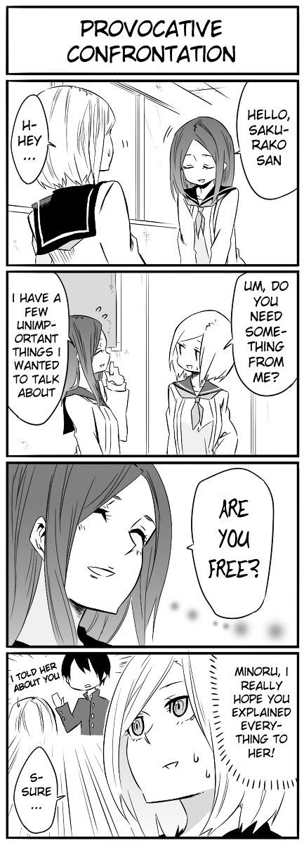 Crazy For You (Honnosioli) Chapter 3 page 3 - Chapter 3 : Girlfriend vs Childhood Friend
