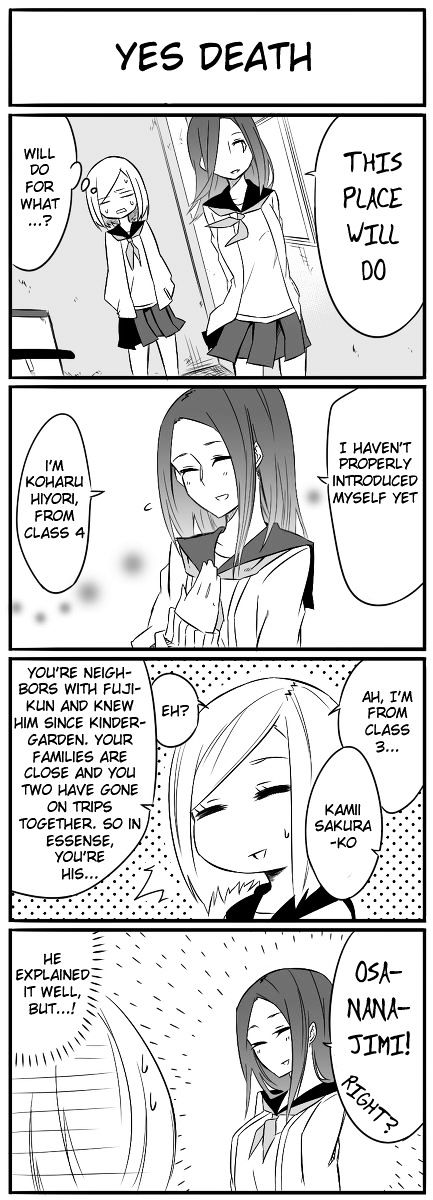 Crazy For You (Honnosioli) Chapter 3 page 4 - Chapter 3 : Girlfriend vs Childhood Friend