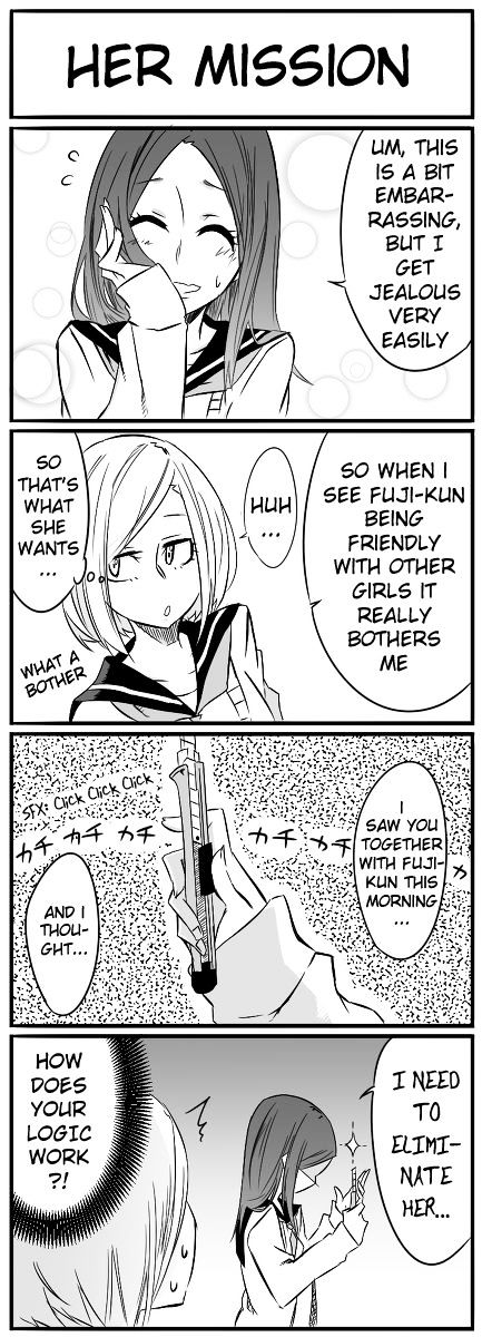 Crazy For You (Honnosioli) Chapter 3 page 5 - Chapter 3 : Girlfriend vs Childhood Friend