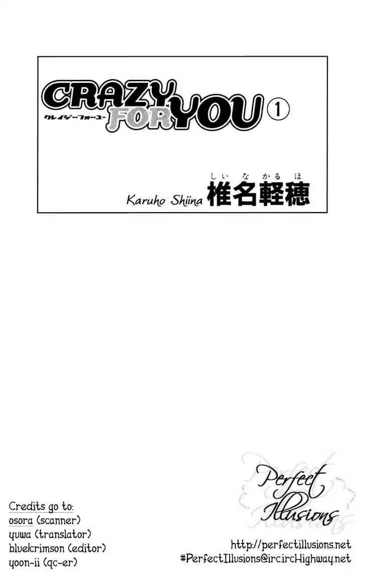 Crazy for You (Shoujo) Chapter 1 page 2 - Chapter 1 : 1