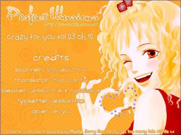Crazy for You (Shoujo) Chapter 10 page 1 - Chapter 10 : 10