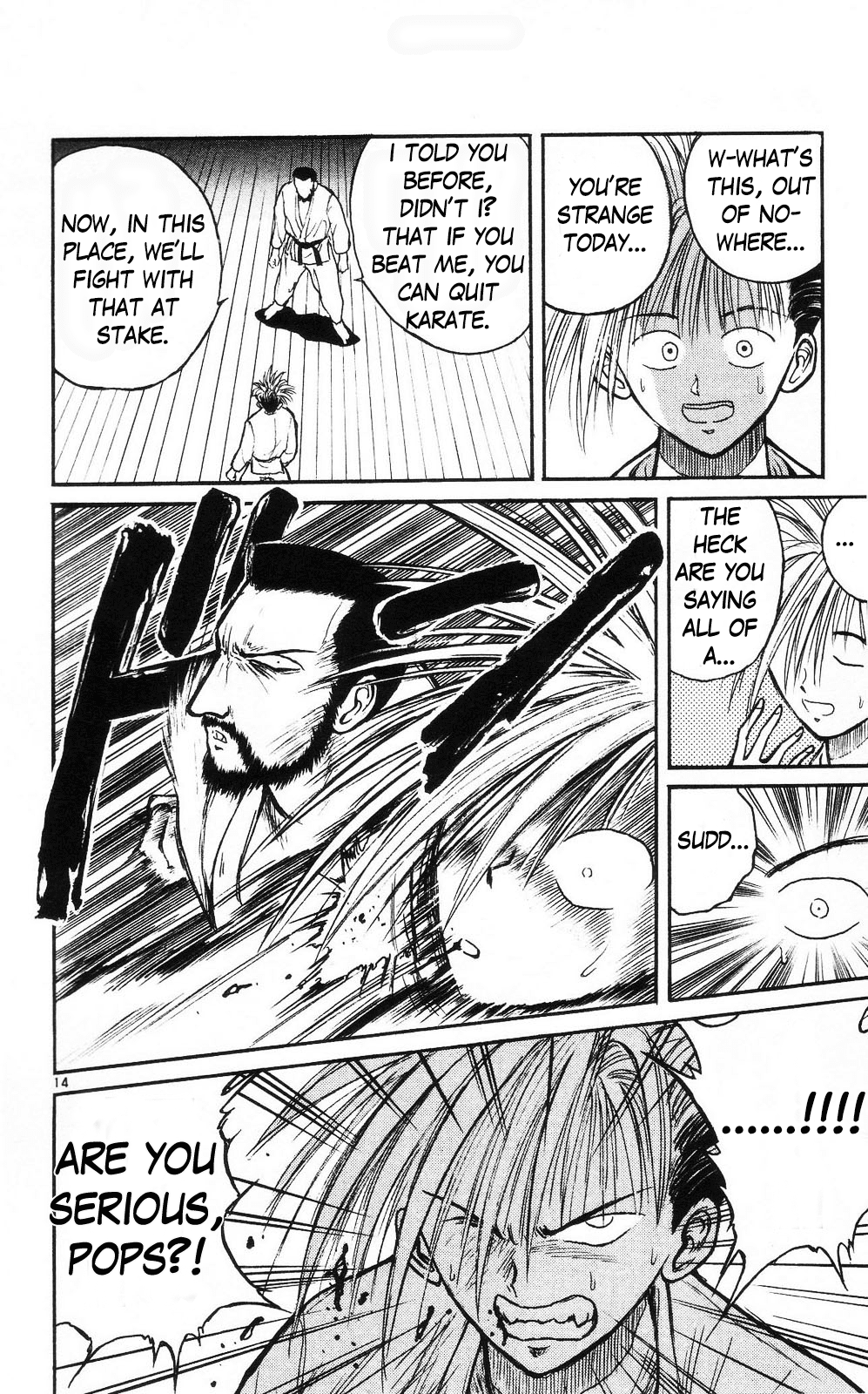 Crazy Maniax Chapter 7 page 14 - Chapter 7: Lost Lamb -Karate Junkie 1994- Part 3