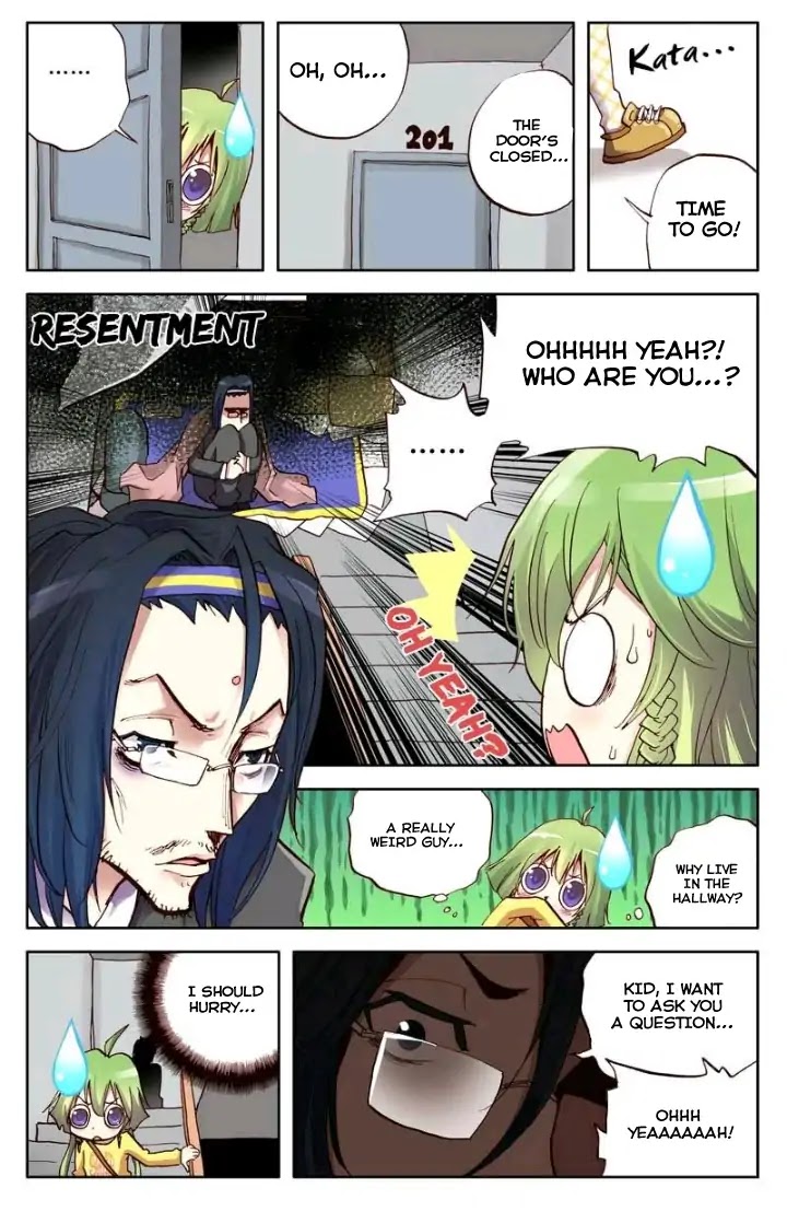 Crazy Neighbors Chapter 3 page 7 - Chapter 3: The beggar geezer