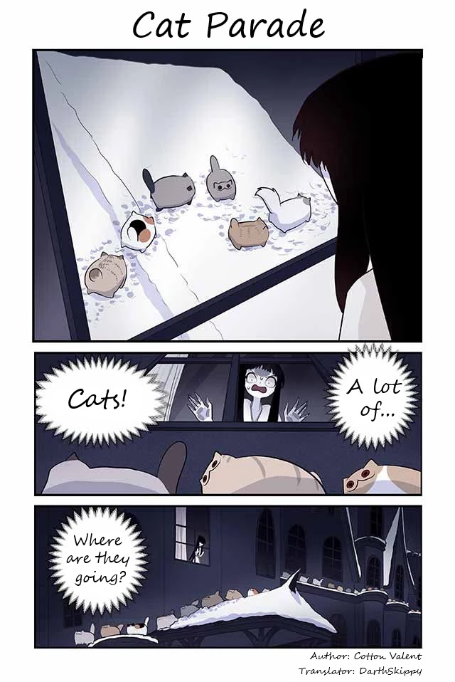 Creepy Cat Chapter 100 page 1 - Chapter 100: Cat Parade