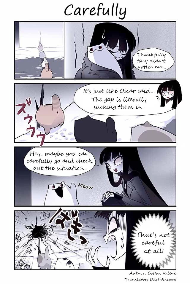 Creepy Cat Chapter 102 page 1 - Chapter 102: Carefully