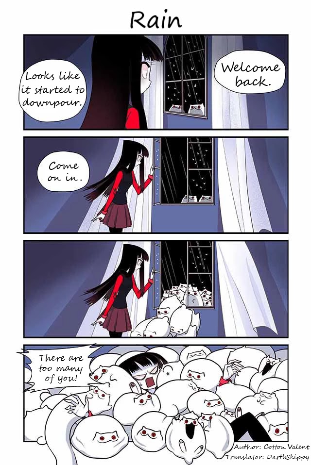 Creepy Cat Chapter 111 page 1 - Chapter 111: Rain