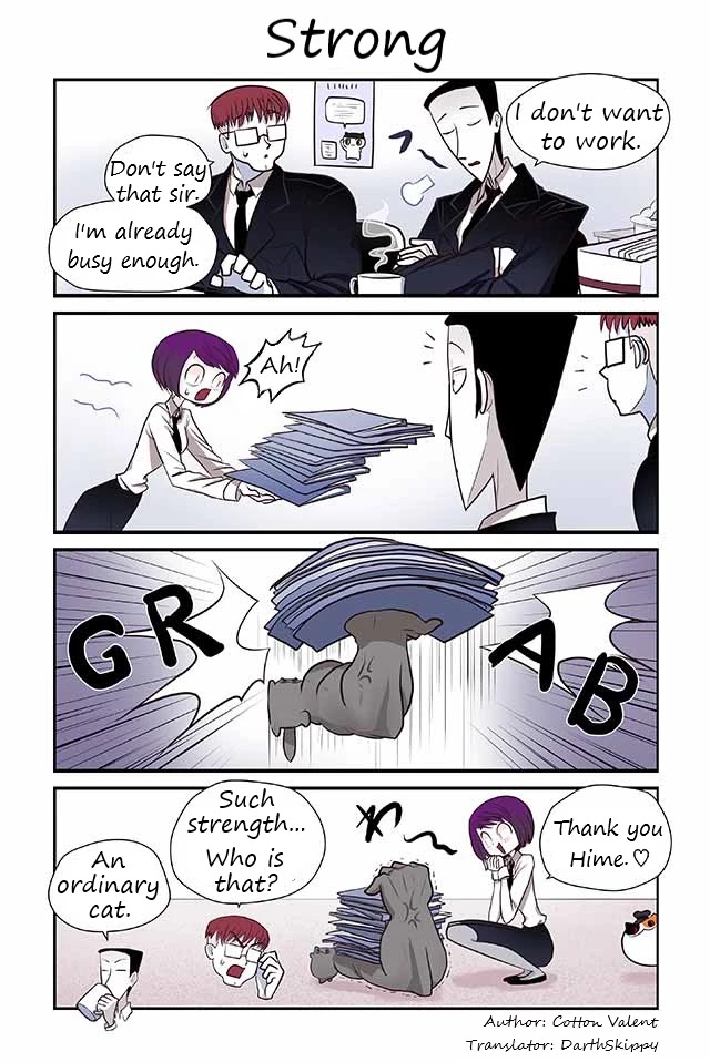 Creepy Cat Chapter 112 page 1 - Chapter 112: Strong