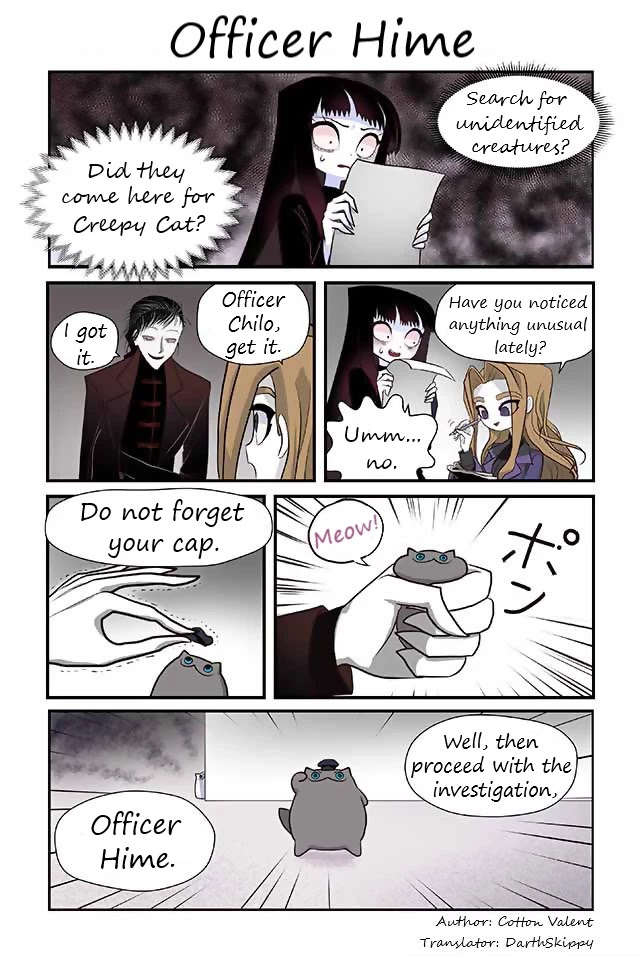 Creepy Cat Chapter 115 page 1 - Chapter 115: Officer Hime