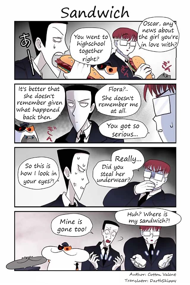 Creepy Cat Chapter 118 page 1 - Chapter 118: Sandwich