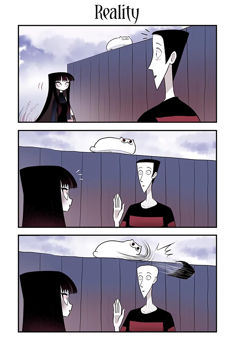 Creepy Cat Chapter 12 page 1 - Chapter 12: Reality