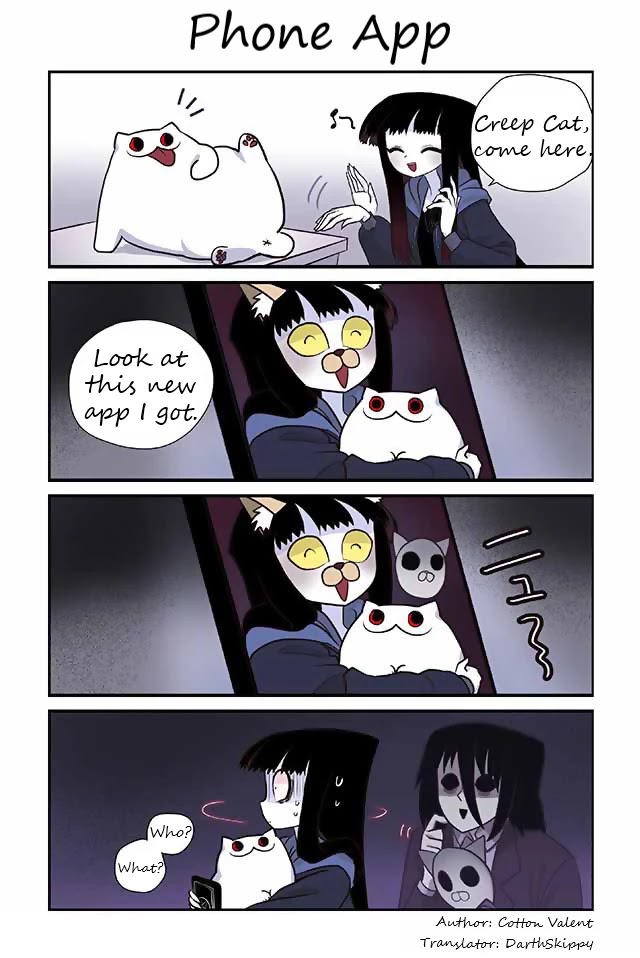 Creepy Cat Chapter 120 page 1 - Chapter 120: Phone App