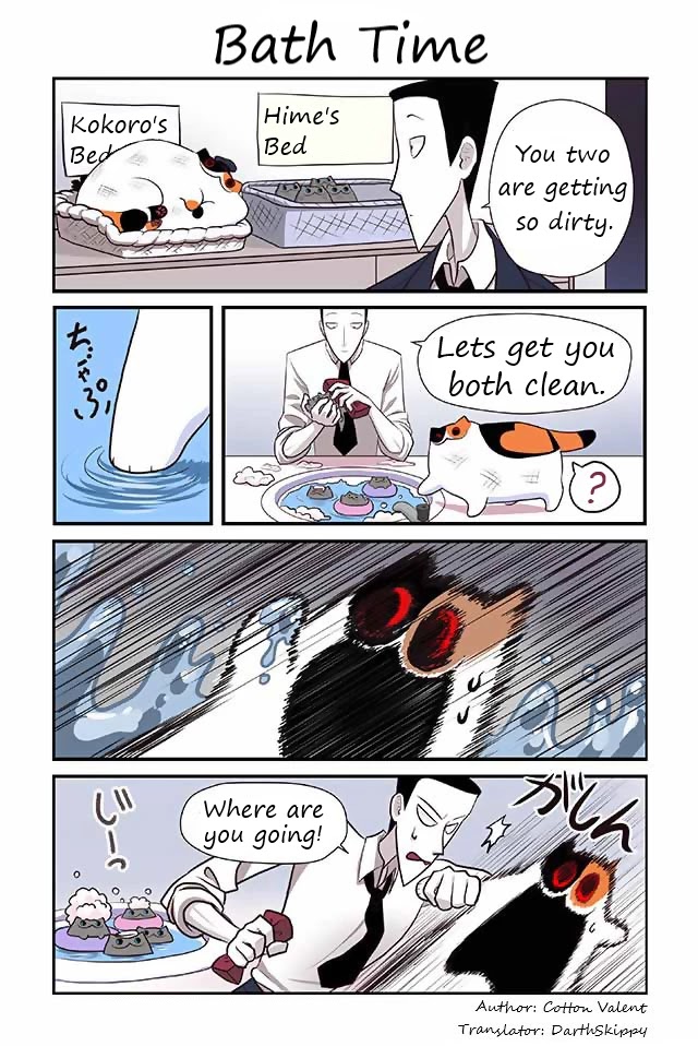 Creepy Cat Chapter 123 page 1 - Chapter 123: Bath Time