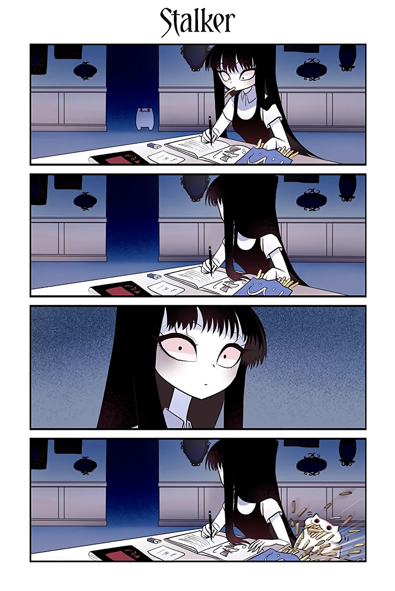 Creepy Cat Chapter 14 page 1 - Chapter 14: Stalker