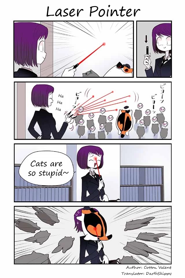 Creepy Cat Chapter 144 page 1 - Chapter 144: Laser Pointer