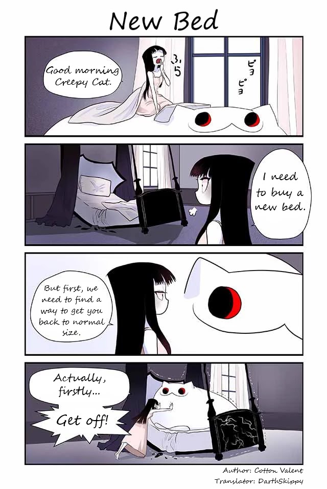 Creepy Cat Chapter 145 page 1 - Chapter 145: New Bed