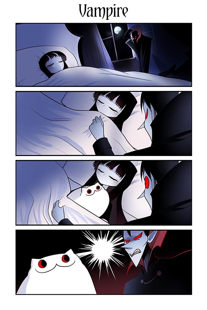 Creepy Cat Chapter 15 page 1 - Chapter 15: Vampire