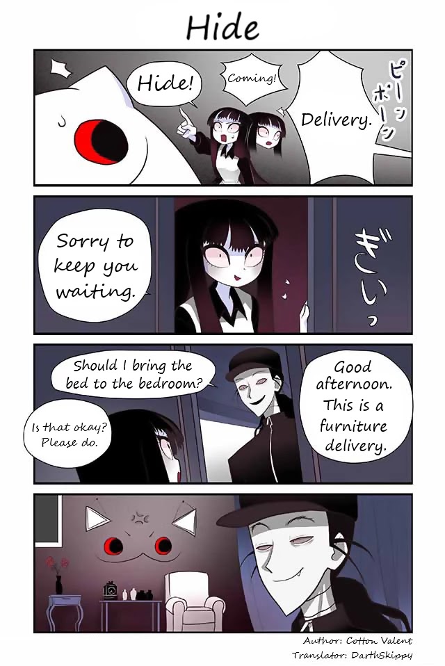 Creepy Cat Chapter 151 page 1 - Chapter 151: Hide