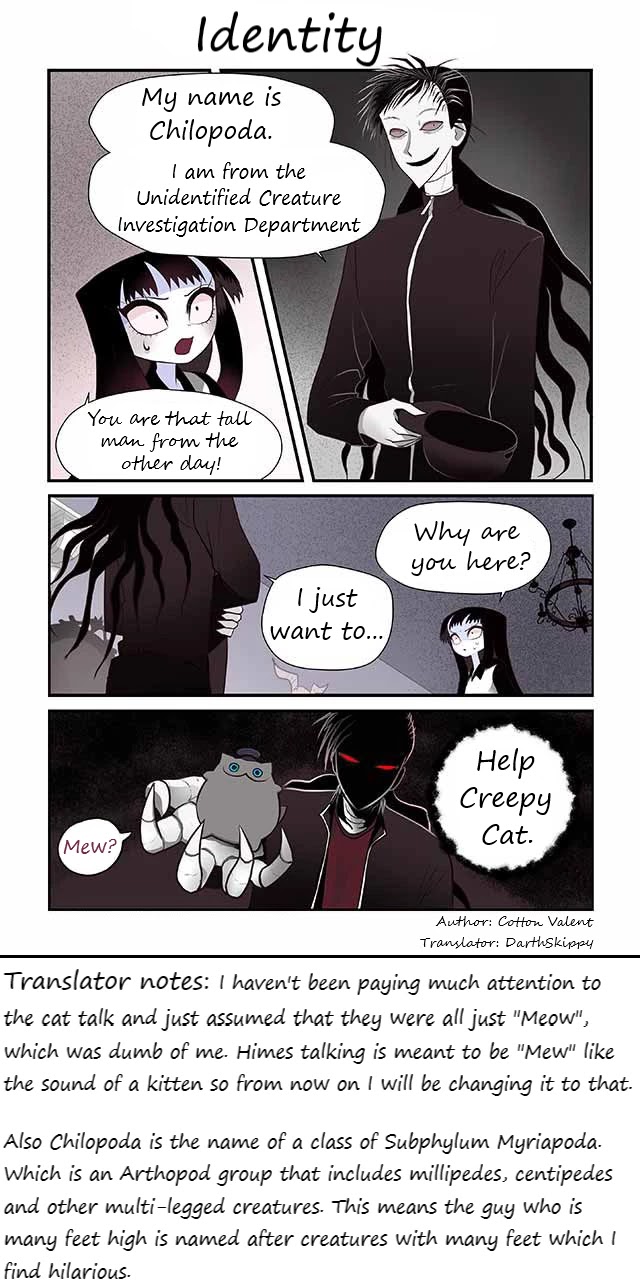 Creepy Cat Chapter 153 page 1 - Chapter 153: Identity