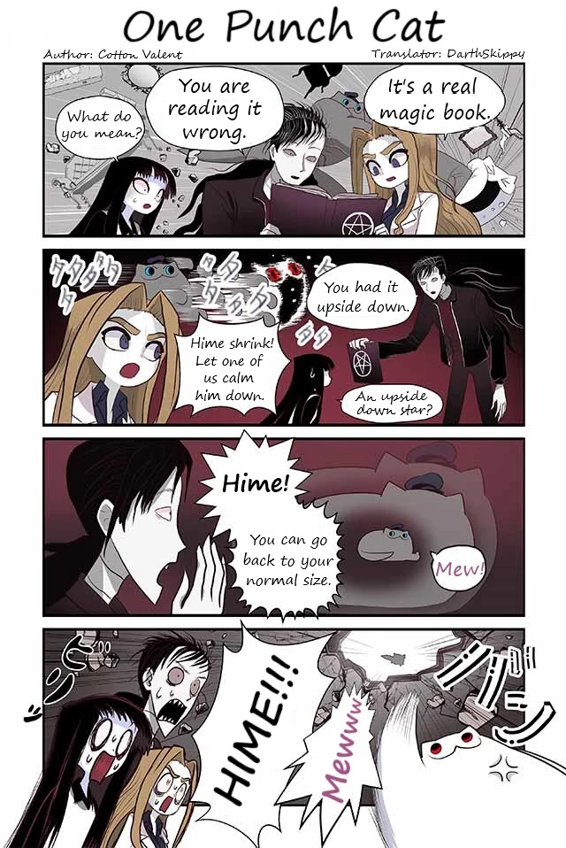 Creepy Cat Chapter 157 page 1 - Chapter 157: One Punch Cat