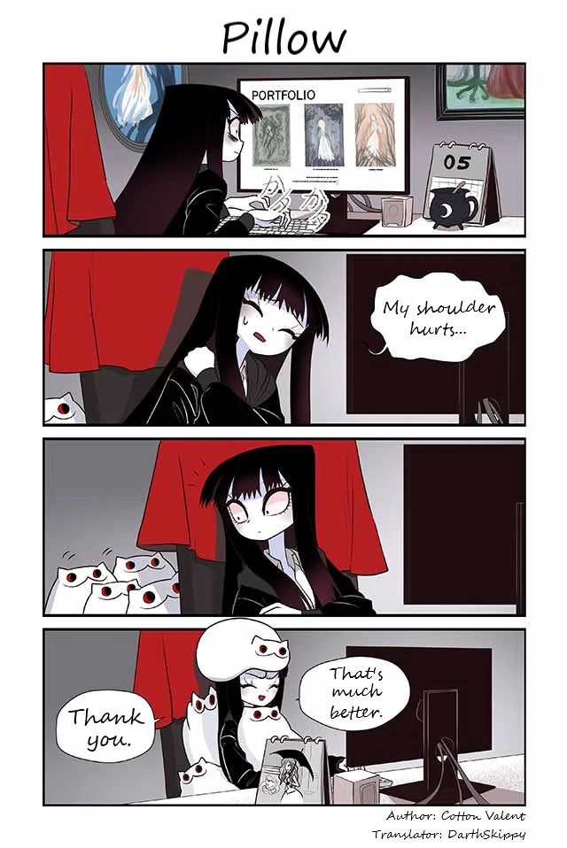 Creepy Cat Chapter 184 page 1 - Chapter 184: Pillow