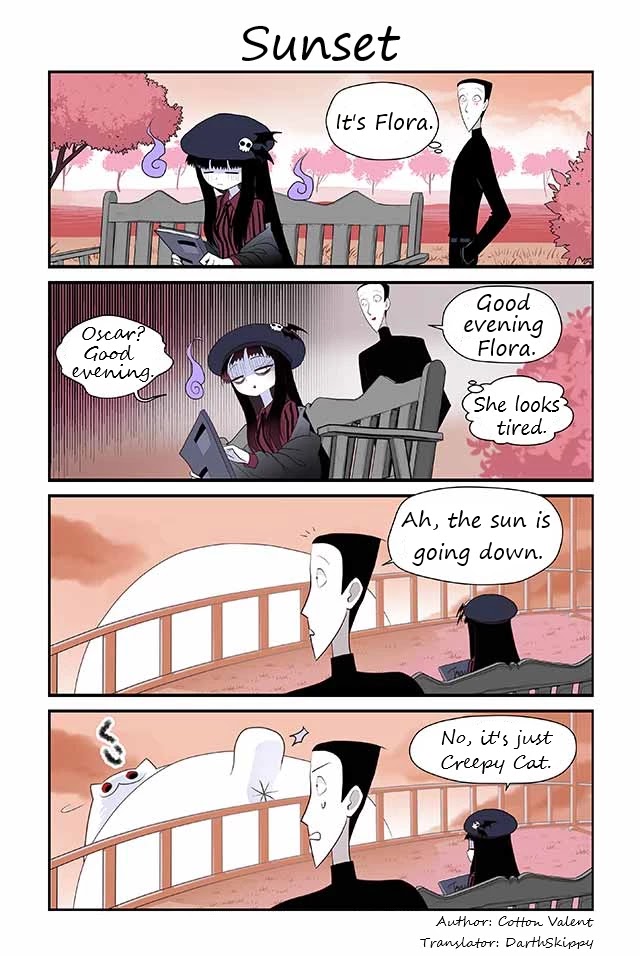 Creepy Cat Chapter 188 page 1 - Chapter 188: Sunset