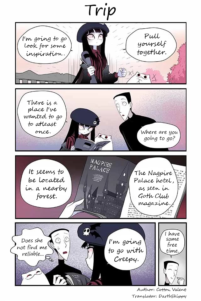 Creepy Cat Chapter 190 page 1 - Chapter 190: Trip
