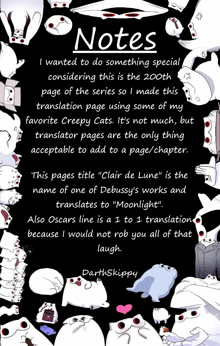 Creepy Cat Chapter 200 page 2 - Chapter 200: Clair de Lune