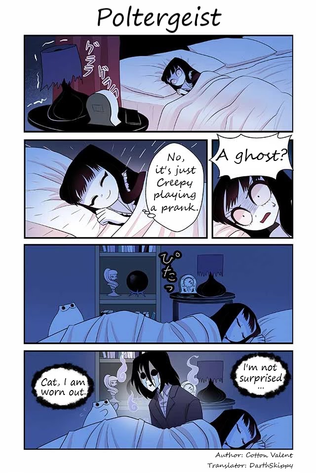 Creepy Cat Chapter 203 page 1 - Chapter 203: Poltergeist