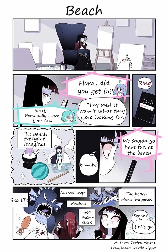 Creepy Cat Chapter 204 page 1 - Chapter 204: Beach