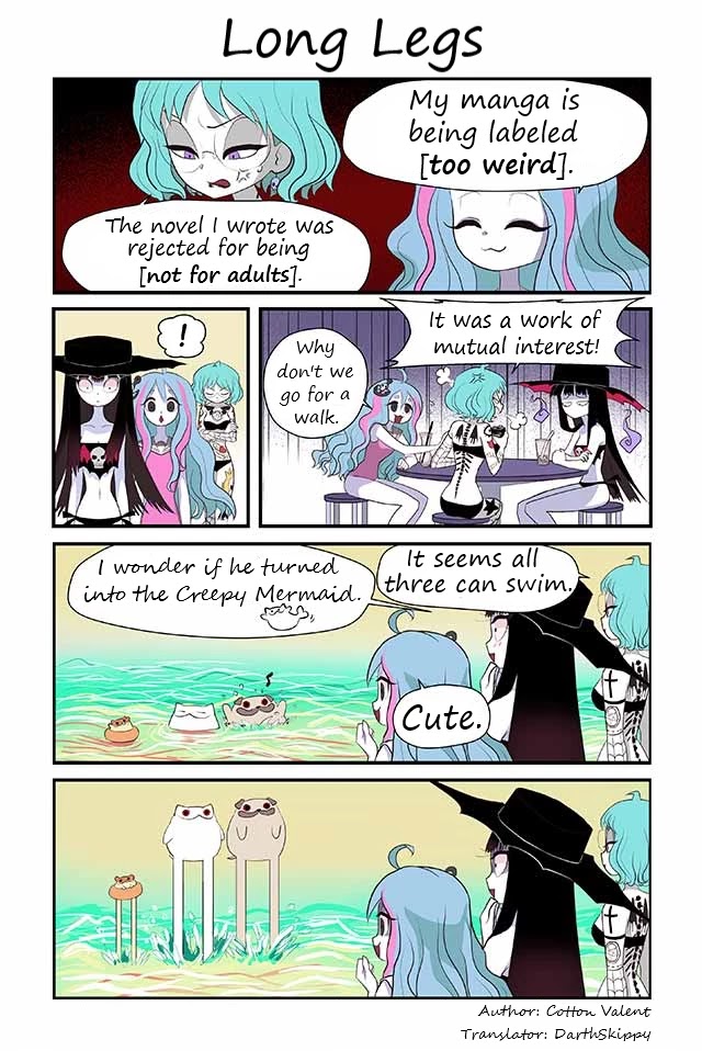 Creepy Cat Chapter 208 page 1 - Chapter 208: Long Legs