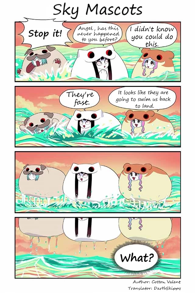 Creepy Cat Chapter 212 page 1 - Chapter 212: Sky Mascots