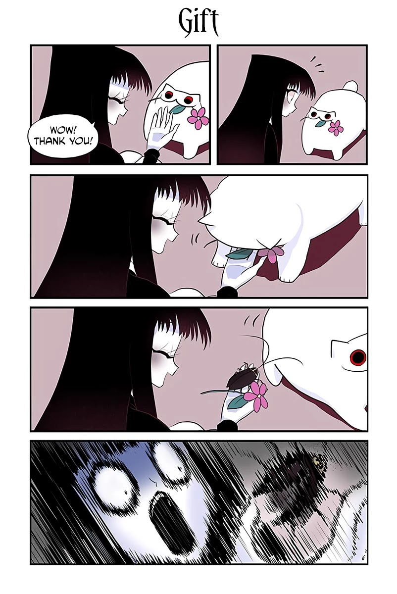 Creepy Cat Chapter 22 page 1 - Chapter 22: Gift