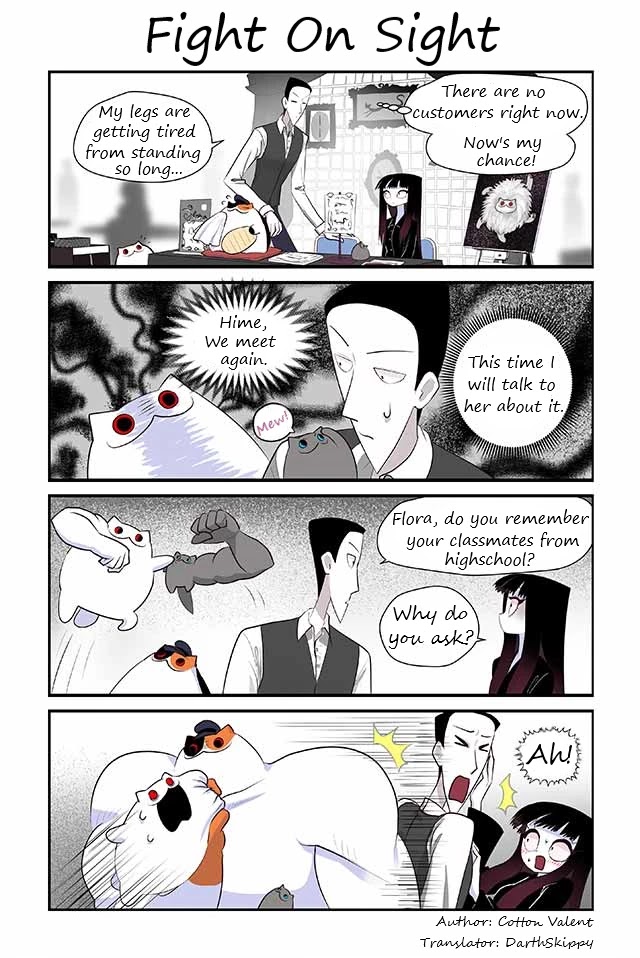 Creepy Cat Chapter 229 page 1 - Chapter 229: Fight On Sight