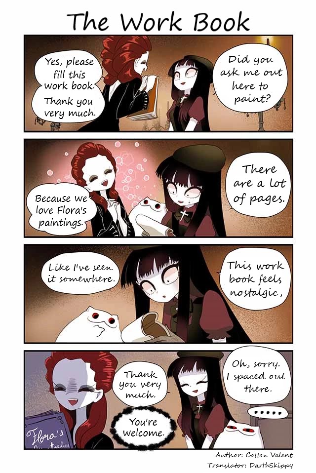 Creepy Cat Chapter 247 page 1 - Chapter 247: The Work Book