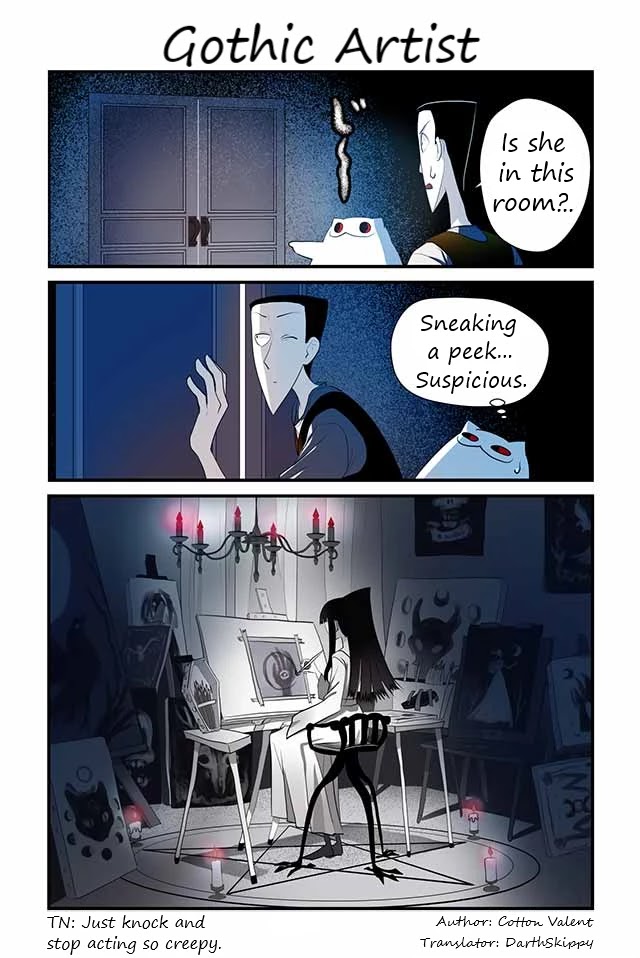 Creepy Cat Chapter 252 page 1 - Chapter 252: Gothic Artist